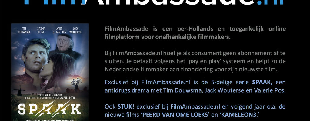 Nieuw platform voor beter Nederlands filmklimaat