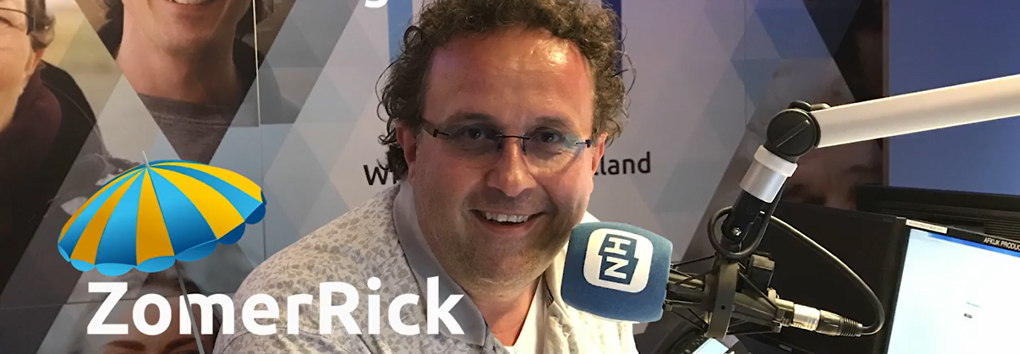 Rick van Velthuysen met ZomerRick op NH Radio