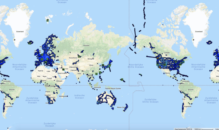 Japanse innovatie met Nederlands tintje 22 Safecast Map 2