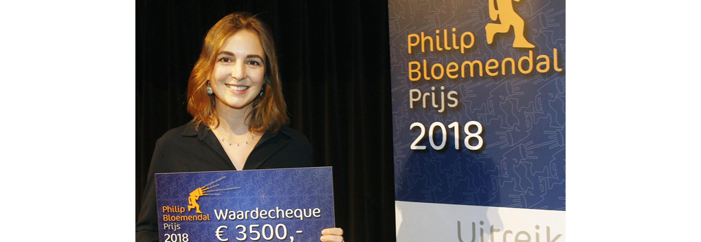 Saskia Houttuin wint Philip Bloemendal Prijs 2018