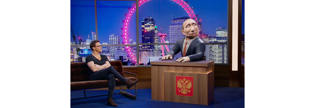 BBC maakt live-programma met geanimeerde Poetin als presentator