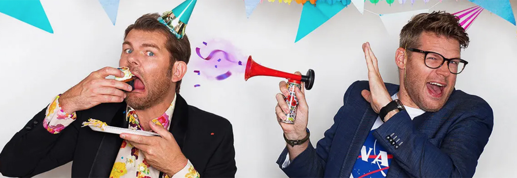 Coen & Sander vieren 15-jarig jubileum als radioduo