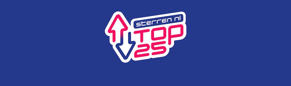 Sterren NL wijzigt hitlijst van Top 20 in Top 25