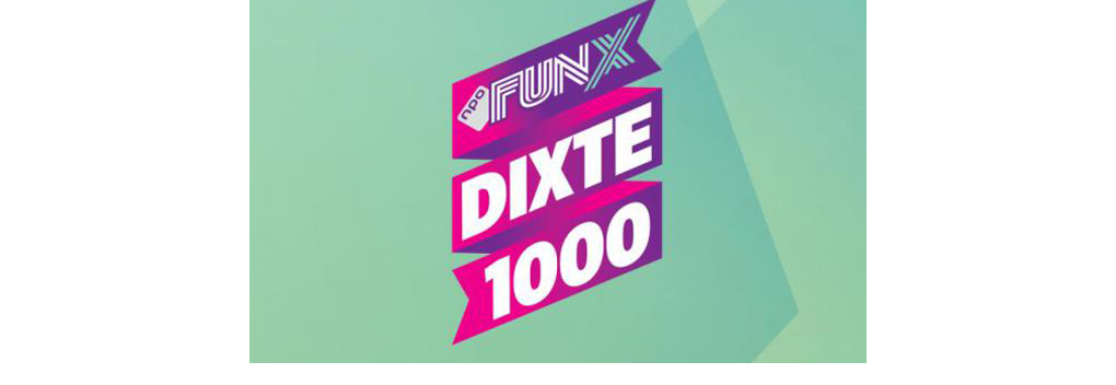 Recordaantal stemmen voor NPO FunX DiXte 1000