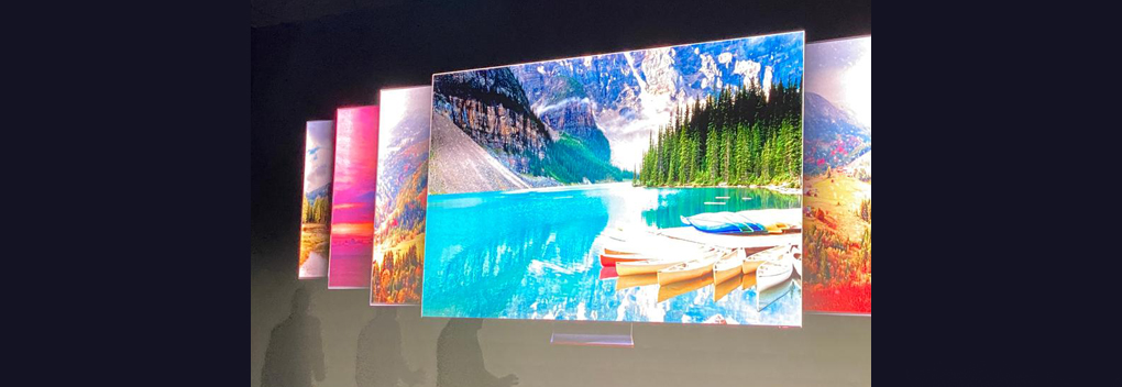 Samsung presenteert 8K-televisie zonder schermranden