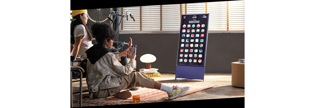 Samsung lanceert draaibare tv voor mobiele video’s