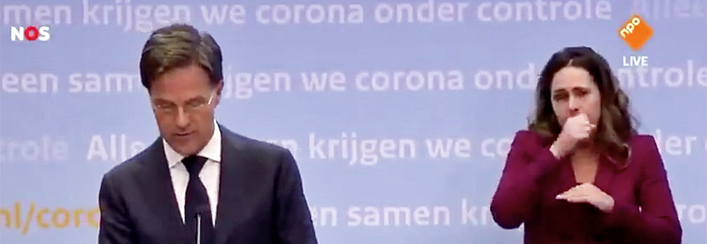 Persconferentie Rutte trekt 6,4 miljoen kijkers