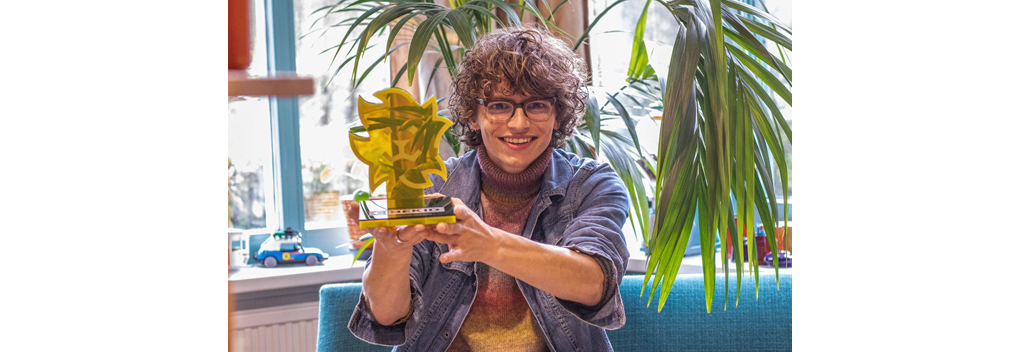 Teun Toebes wint eerste Cinekid Zapp Young Talent Award