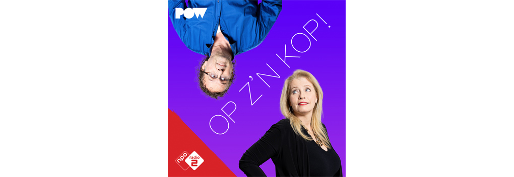 Marianne Zwagerman en Rick van Velthuysen maken podcast Op z’n Kop!