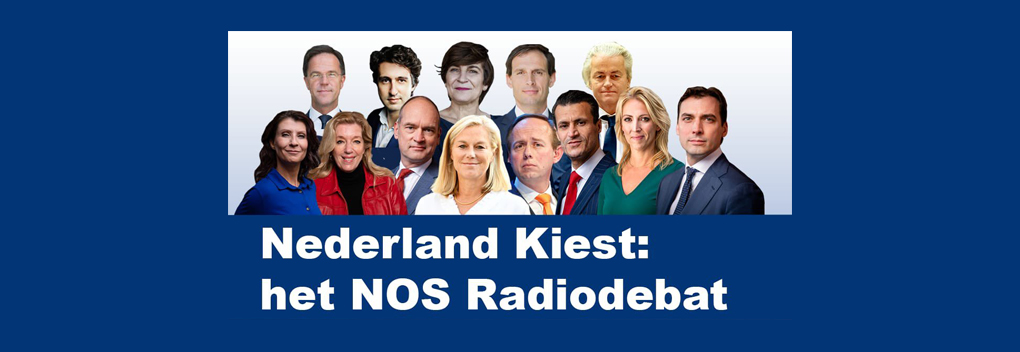 Nederland Kiest: het NOS Radiodebat