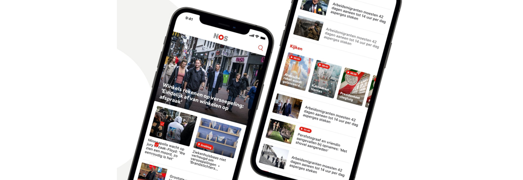 NOS.nl en NOS-app vernieuwd