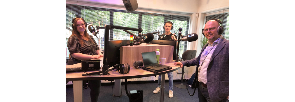 Robert Kleine en Jeroen Huizing over de lokale omroep ZO!34