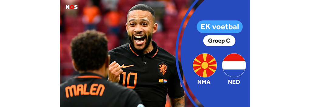 Veel kijkers zien Nederlands elftal winnen van Noord-Macedonië