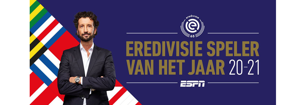 ESPN komt met voetbal-event Eredivisie Speler van het Jaar 2020-2021