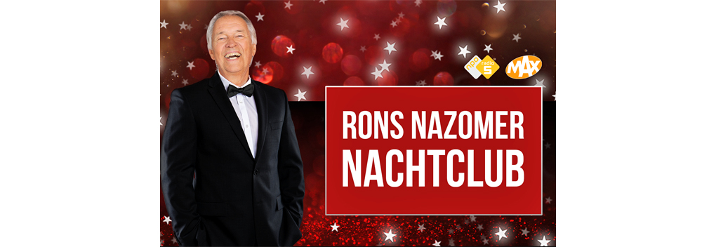 Ron Brandsteder presenteert Rons Nazomer Nachtclub op NPO Radio 5