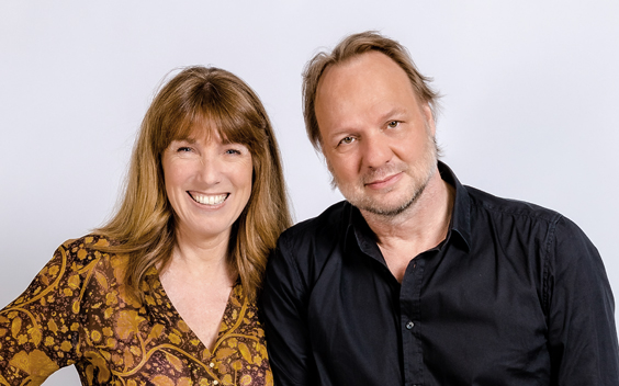 Rob Stenders en Caroline Brouwer