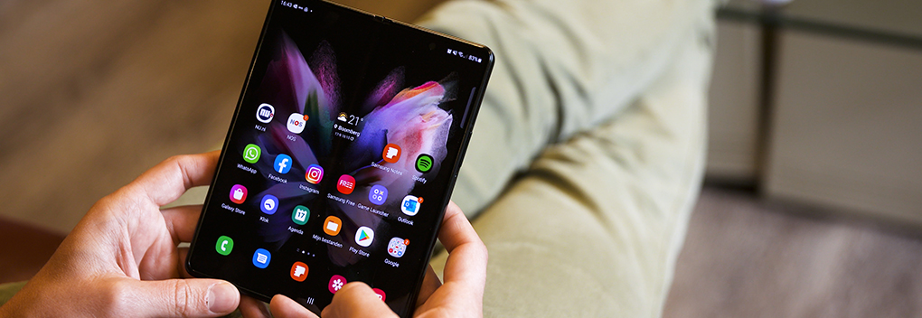 Samsung Galaxy Z Fold 3: opmars van de vouwbare smartphone