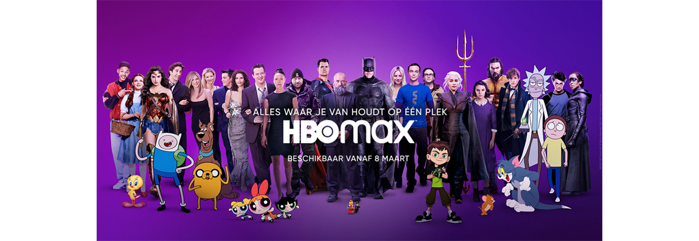 HBO Max begint op 8 maart in Nederland