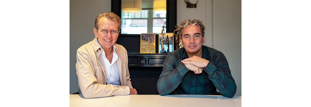 Bernard van den Bosch en Marc Dik over de groei van Skyhigh TV