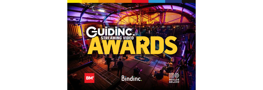 Genomineerden voor de Guidinc. Streaming Video Awards
