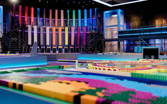 Domino Challenge bij RTL 4: “Iedereen hield de adem in en liep op zijn tenen” 3 Domino Challenge