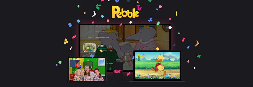 NLZIET voegt kinderzender Pebble TV toe