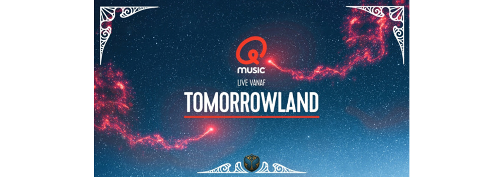 Qmusic zendt komend weekend live uit vanaf Tomorrowland