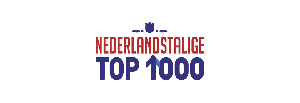 Publiek bepaalt de Nederlandstalige Top 1000