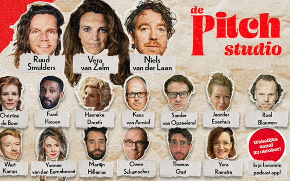 BNNVARA lanceert comedy podcast De Pitch Studio