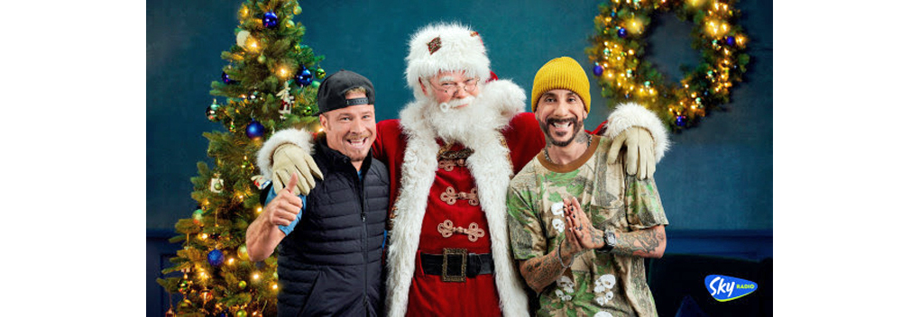 Backstreet Boys openen Sky Radio The Christmas Station