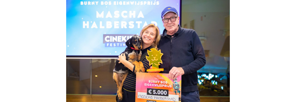 Mascha Halberstad wint Burny Bos Eigenwijsprijs