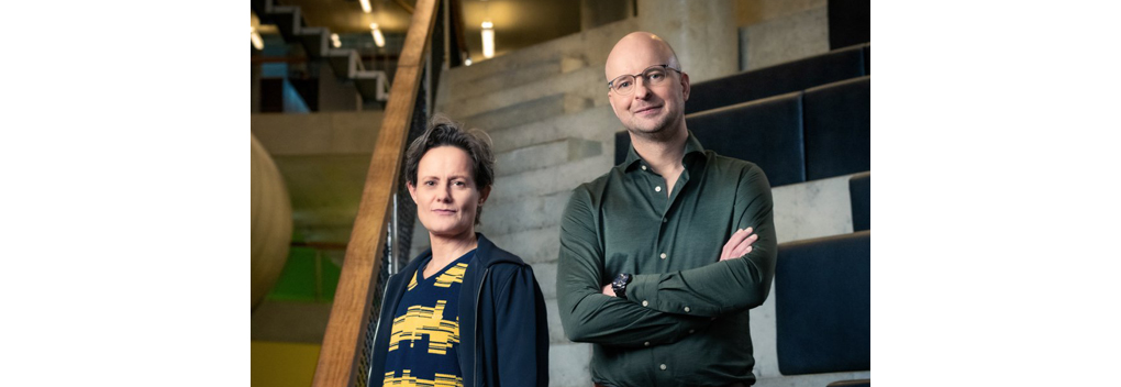 Lara Billie Rense en Tim de Wit presenteren nieuw seizoen Mediastorm