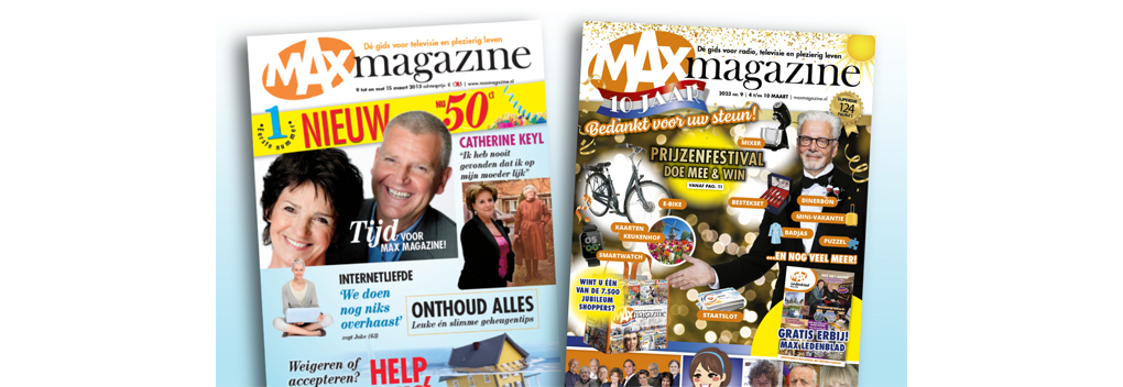 MAX Magazine viert 10-jarig bestaan