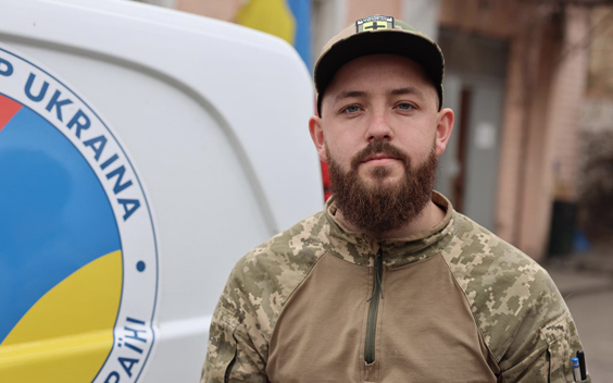 EO-directeur Arjan Lock maakte reportage in Oekraïne