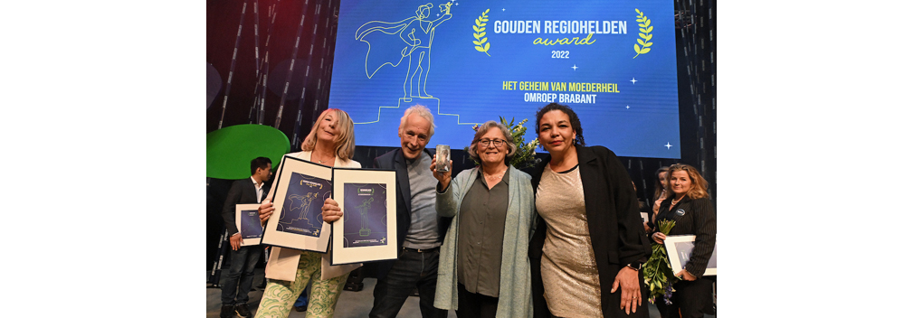Het geheim van Moederheil wint Gouden Regiohelden Award