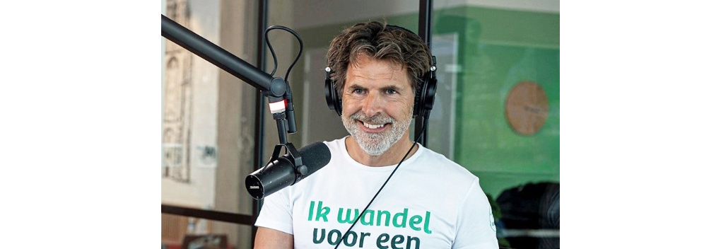 Toine van Peperstraten en Frank van ’t Hof presenteren de wandelzaterdag op ALLsportsradio