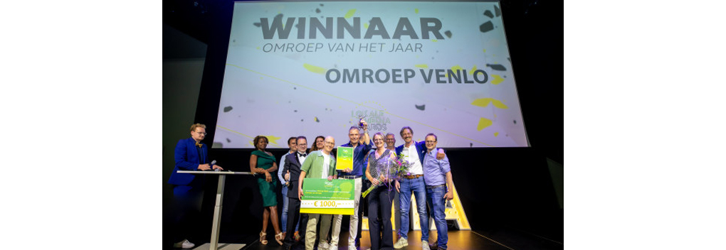 Omroep Venlo is Lokale Omroep van het Jaar