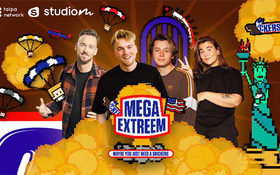 YouTube-serie Mega Extreem, gesponsord door Snickers, is succesvol
