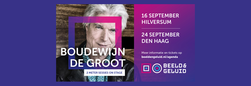 Boudewijn de Groot presenteert Oeuvreboek tijdens muzikale avond bij Beeld & Geluid