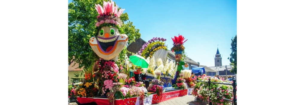 Fleurige Flower Parade Rijnsburg te zien bij MAX