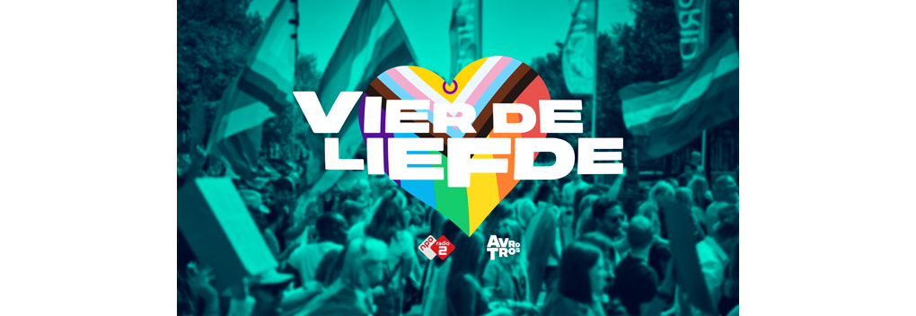 NPO Radio 2 viert de liefde tijdens Pride Amsterdam