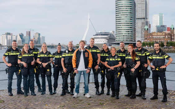 Ewout Genemans volgt Rotterdamse politie in Bureau Rotterdam