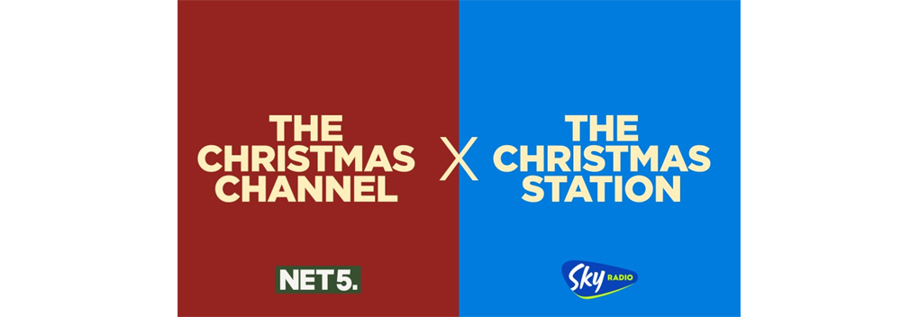 Net5 en Sky Radio vieren samen kerst