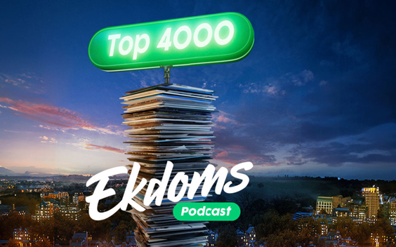 Gerard Ekdom maakt podcast tijdens Top 4000