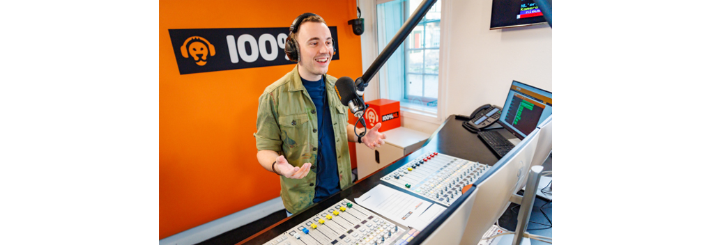 Erik van Roekel vaste presentator 100% NL