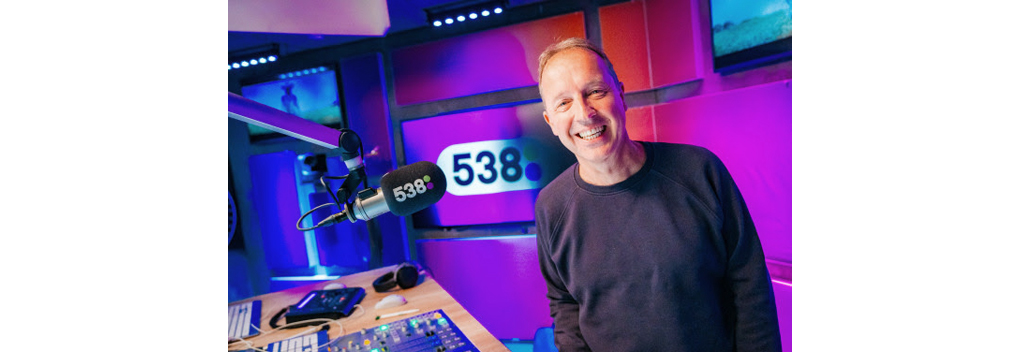 Edwin Evers terug op Radio 538