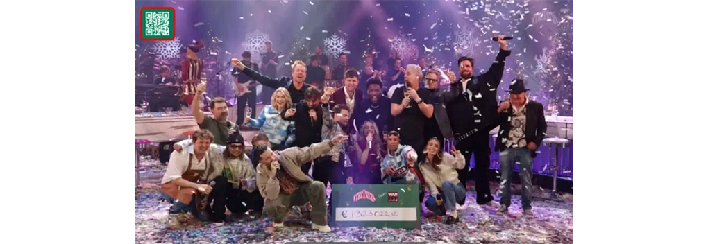 Kerstconcert The Streamers levert 1,3 miljoen euro op voor War Child