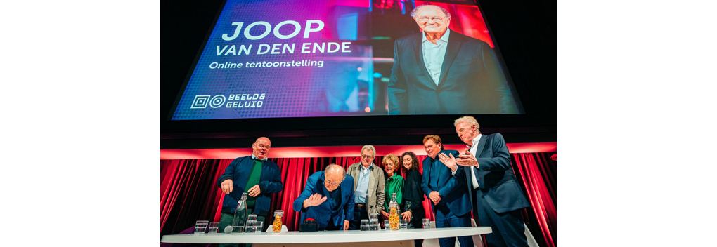 Beeld & Geluid lanceert online tentoonstelling Joop van den Ende