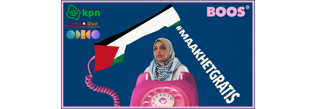 BOOS in actie voor gratis telefoonverkeer naar Gaza