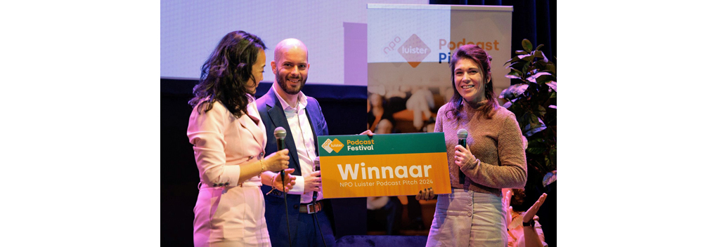 Winnaar NPO Luister Podcast Pitch bekend
